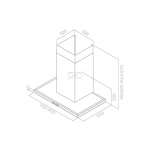 Elica TENDER 70厘米 煙囪式抽油煙機 (900m³/h)